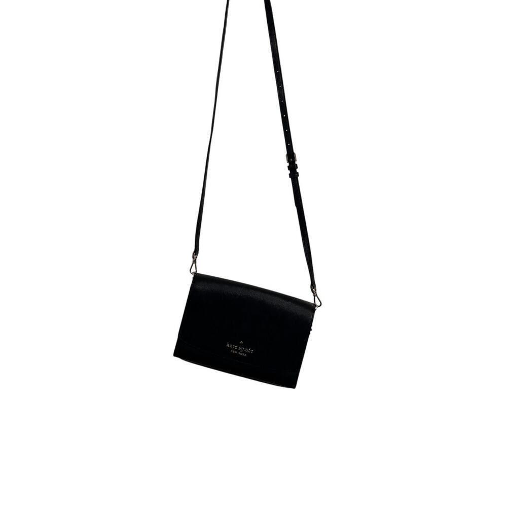KATE SPADE Convertible CrossBody Shoulder Bag-Black - Picture 2 of 7